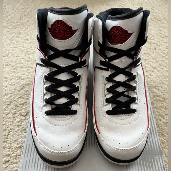 Nike Jordan 2 II retro Chicago sneakers 2004 OG ORIGINAL shoes varsity- 6 y 8 w - Picture 3 of 10